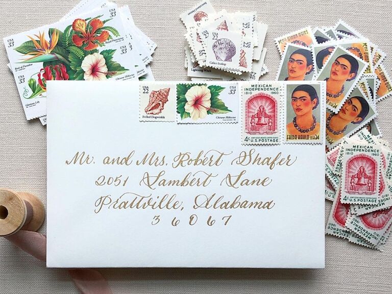 Wedding stamps