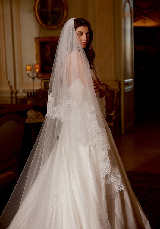 Justin Alexander Jones A-Line Wedding Dress - 4