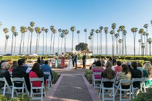 Hilton Santa Barbara Beachfront Resort Rose Garden Ceremony