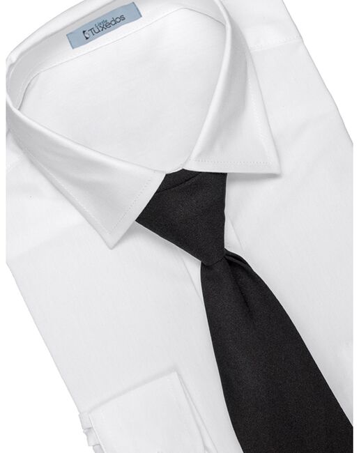 Little Tuxedos "Mason" Kids Black Suit (5-Piece Set) Flower Girl Dress and Ring Bearer Outfit - 5