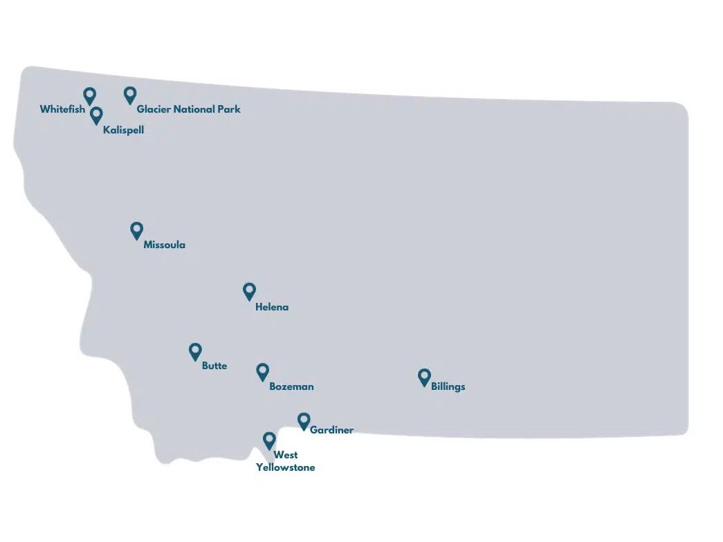 Picture of Map of Montana