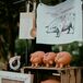Rustic Pig-Themed Dinner Station