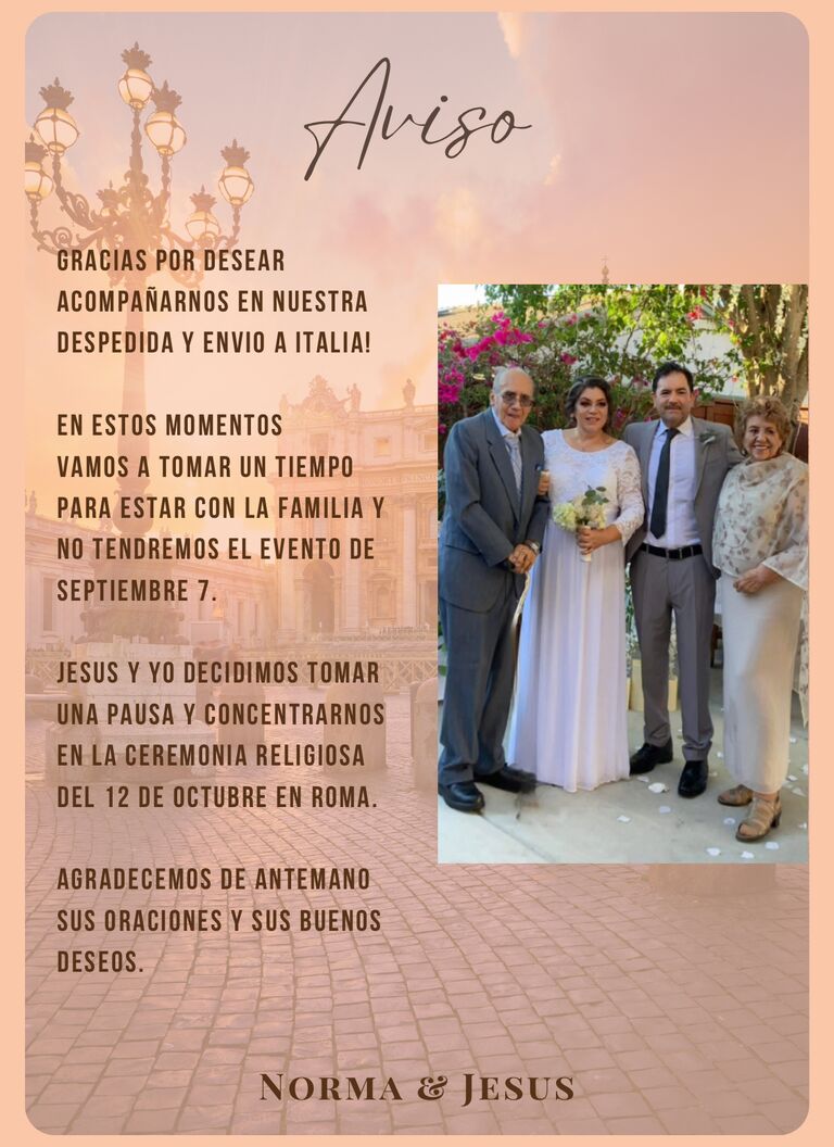 Jesús & Norma Home Page Banner