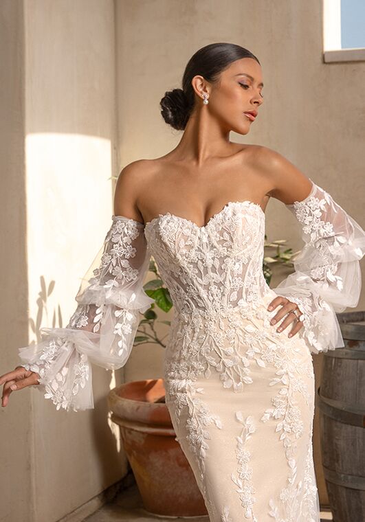 KITTYCHEN Couture SASHA, K2552 Fit-and-Flare Wedding Dress - 3