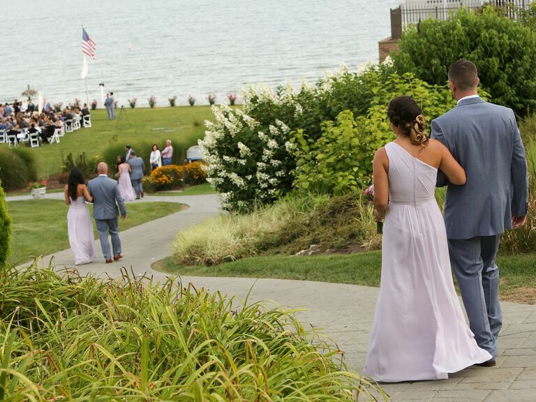 Beach wedding venue in Westbrook, Connecticut.