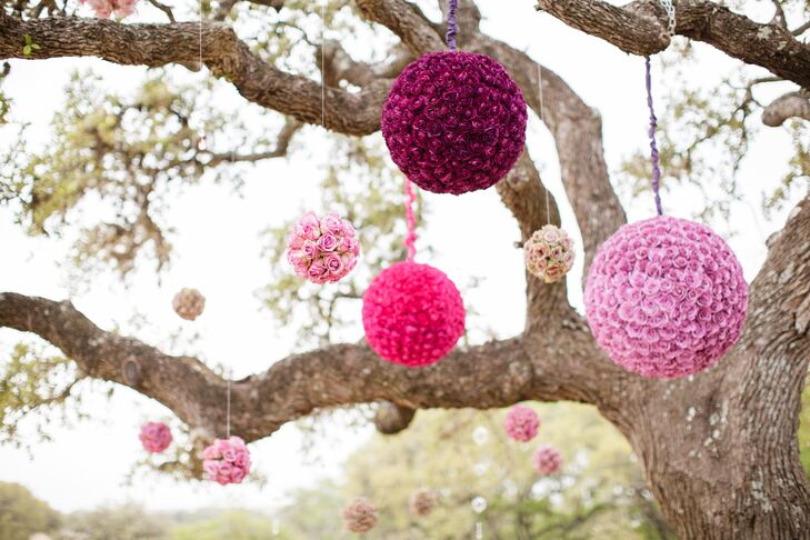 Floating Floral Pomanders