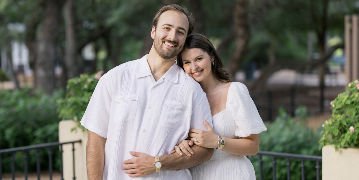 Elizabeth & Diego Home Page Banner