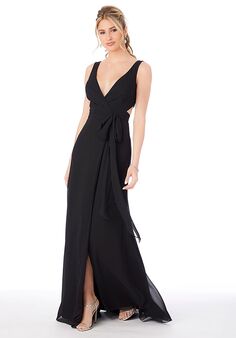 Morilee by Madeline Gardner Bridesmaids 21681- Morilee by Madeline Gardner Bridesmaids V-Neck Bridesmaid Dress