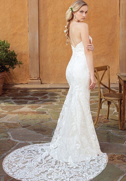 Casablanca Bridal 2326 Darby Mermaid Wedding Dress - 5