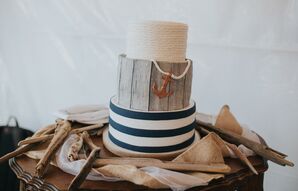 Nautical-Inspired Wedding Cake