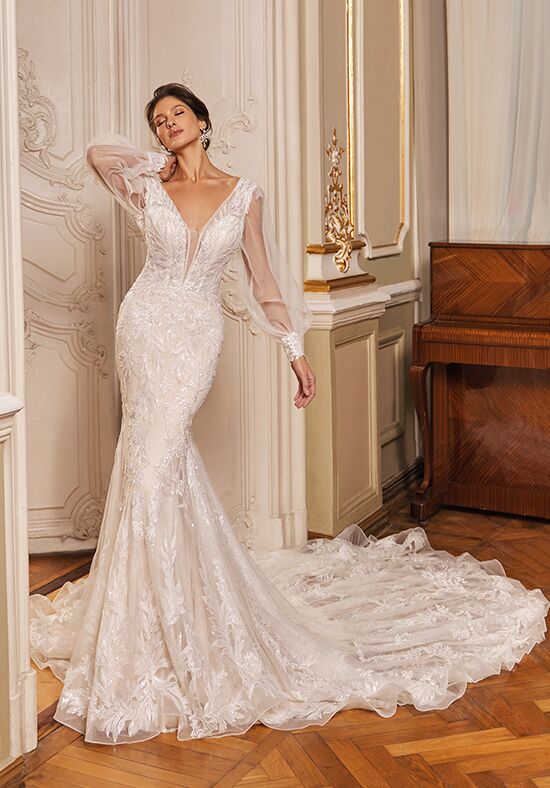 Val Stefani Radiant Mermaid Wedding Dress - 1