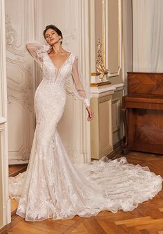 Val Stefani Radiant Mermaid Wedding Dress