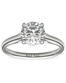 Blue Nile Round Cut Engagement Ring