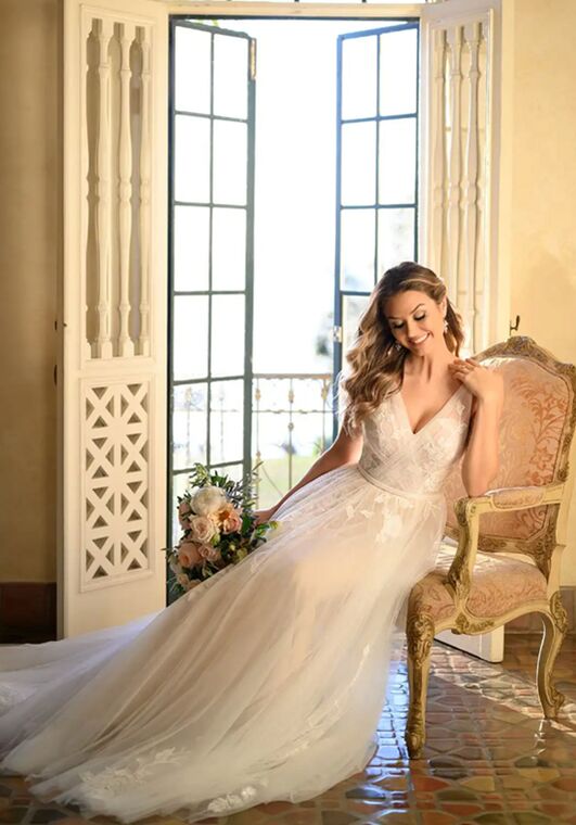 Stella York 7126 A-Line Wedding Dress - 3