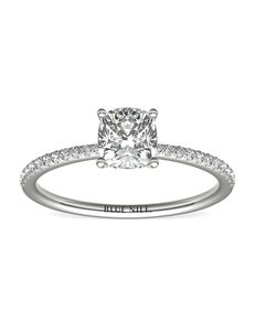 Blue Nile Cushion Cut Engagement Ring