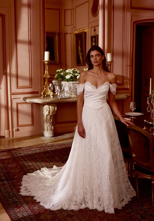 Justin Alexander Joyce A-Line Wedding Dress - 4