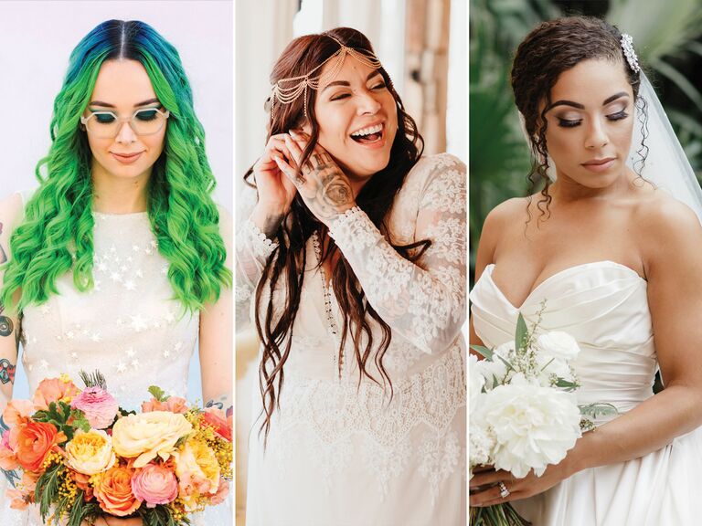 51 Wedding Hairstyles For Long Hair That Look Great Without or Without