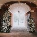 String Lights and Flower Arrangements at The Shambles in Philadelphia, Pennsylvania