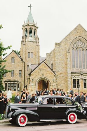 Vintage Car Exit Lake of the Isles Lutheran Church