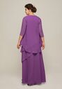 AW Bridal AW Adalia Dress Purple Mother Of The Bride Dress - thumbnail - 5