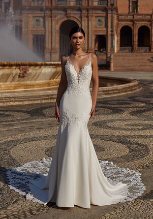 Moonlight Couture H1548 Mermaid Wedding Dress