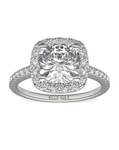 Blue Nile Round Cut Engagement Ring