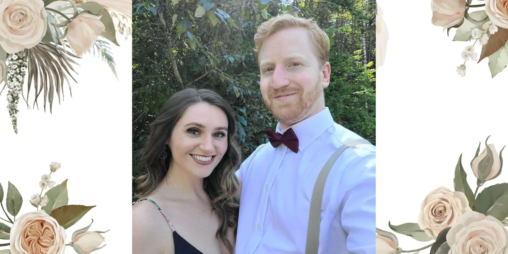 Destinee & Andrew  Home Page Banner