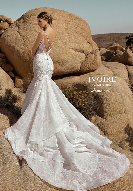 IVOIRE by KITTY CHEN ANISSA,V2106 Mermaid Wedding Dress - 2