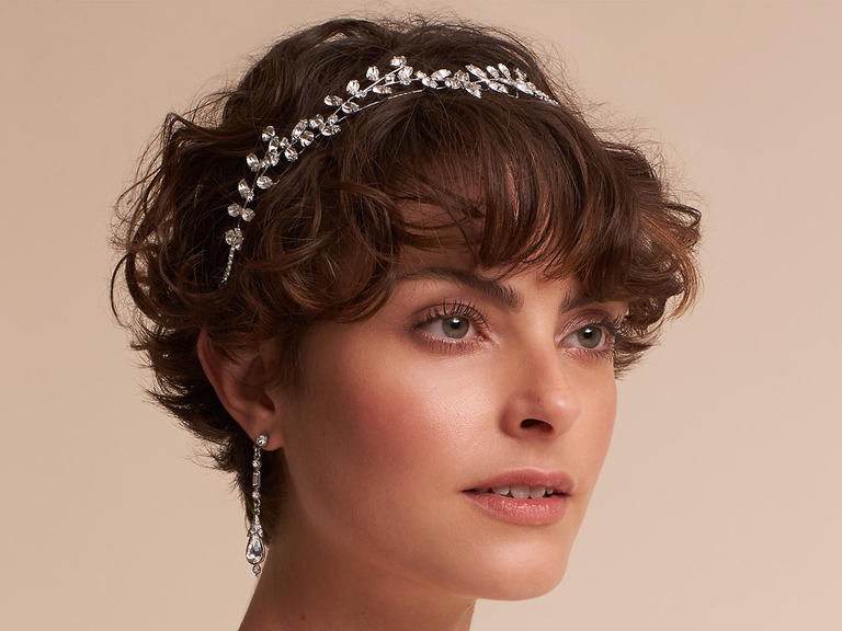 Jennifer Behr Cordelia circlet crystal bridal headpiece