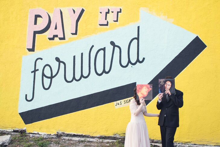 Record Cover Couple Shot