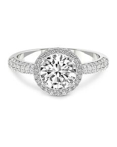 Friendly Diamonds Glamorous Princess, Asscher, Cushion, Marquise, Pear, Radiant, Round, Oval Cut Engagement Ring