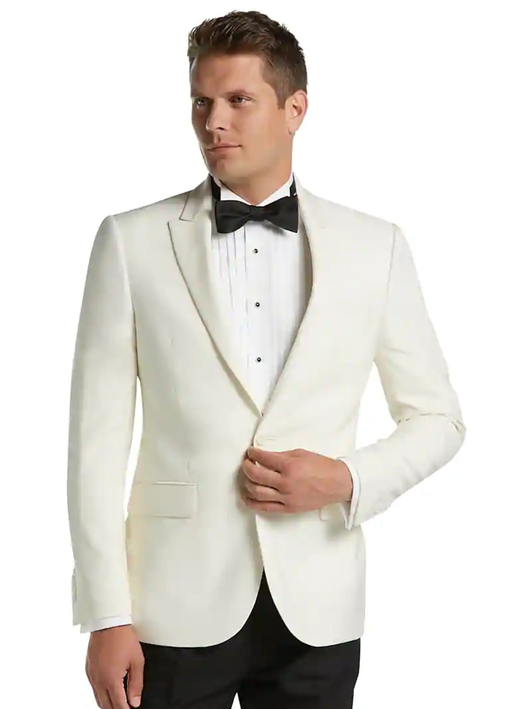 22 White Wedding Tuxedos That Are Undeniably Cool