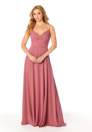 Morilee by Madeline Gardner Bridesmaids 21814 V-Neck Bridesmaid Dress