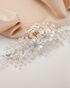 AW Bridal AW BRIDAL Wedding Hair Clip Rhinestones Hair Comb Flower Girl Bridal Hair Barrette Crystal Wedding Hair Accessories for Brides (Silver) Silver Pins, Combs + Clip - thumbnail - 5
