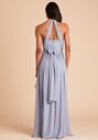 Birdy Grey Grace Convertible Dress in Dusty Blue Strapless Bridesmaid Dress - thumbnail - 3
