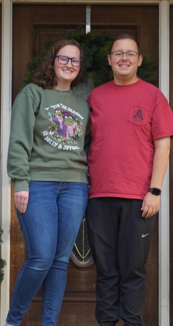 Our first family Christmas together