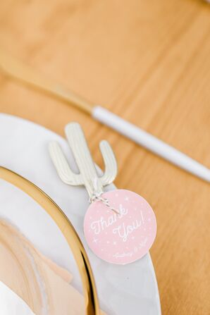 Whimsical Retro Cactus Pin Favor