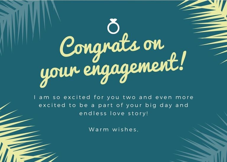 Congrats Engagement Images