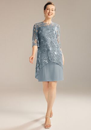 AW Bridal AW Actuary Dress Blue Mother Of The Bride Dress