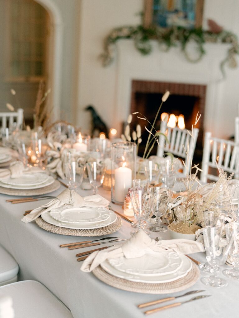 coastal rehearsal dinner decor