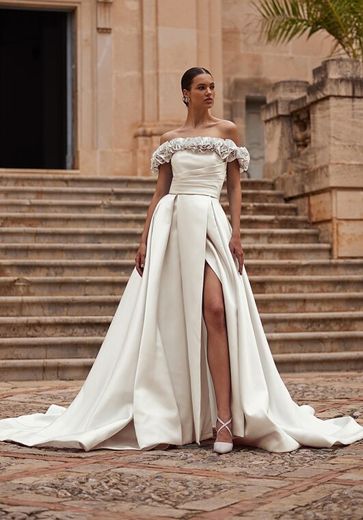Moonlight Tango T125 A-Line Wedding Dress - 3