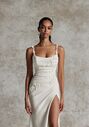 Justin Alexander Signature Eldon Fit-and-Flare Wedding Dress - thumbnail - 4