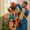 A Three-Day Wintry Hindu and Episcopal Wedding in Washington, DC