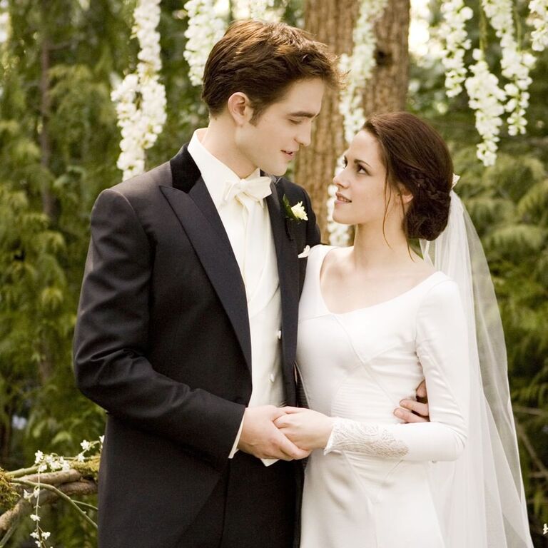Bella Swan's wedding dress in Twilight