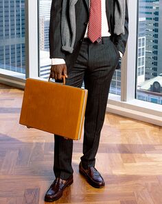 Tie Bar The Lakeshore Wool Chalk Stripe Charcoal Pants Gray Tuxedo