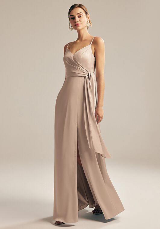 AW Bridal AW Loul Dress V-Neck Bridesmaid Dress - 4