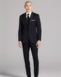 MEN’S WEARHOUSE BLACK By Vera Wang Peak Lapel Tuxedo Black Tuxedo - thumbnail - 1