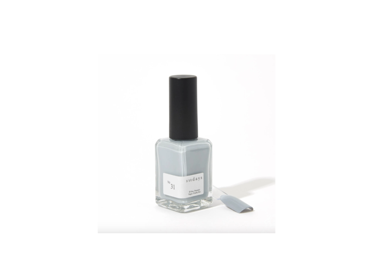 wedding nail colors pastel blue