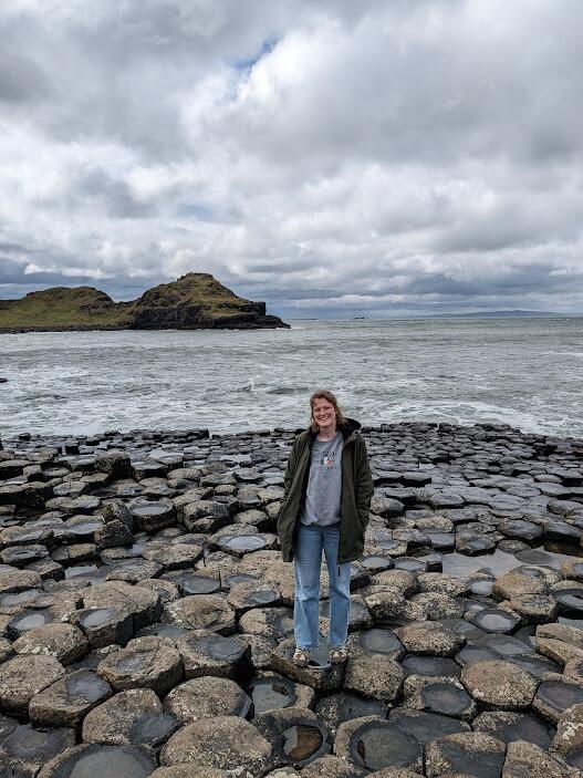 After two and a half years of medium distance dating, Cassandra had enough and moved to Ireland for a semester.  Many video calls and texts were exchanged. 
