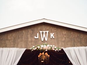Rustic Ranch Wedding Reception Decor